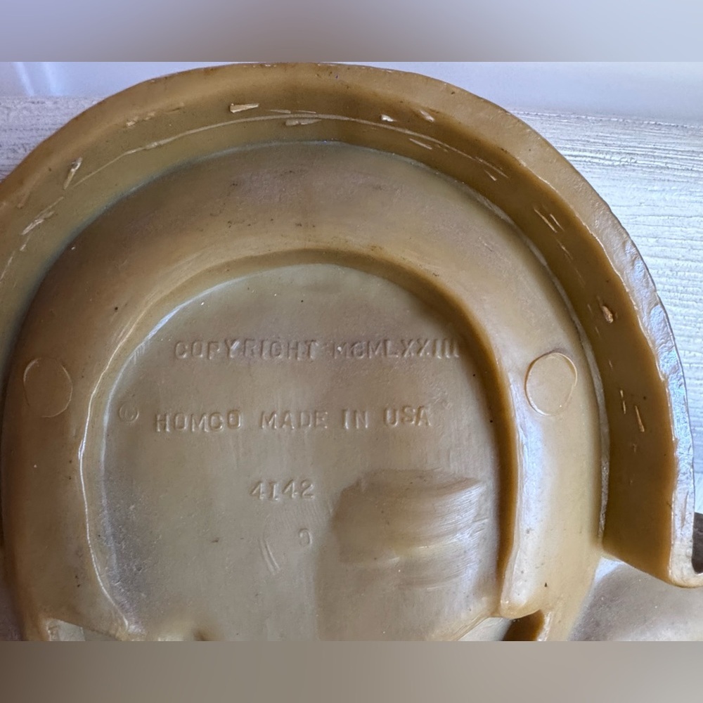 Vintage Homco Gold Decorative Candle Holder - Picture 4 of 8